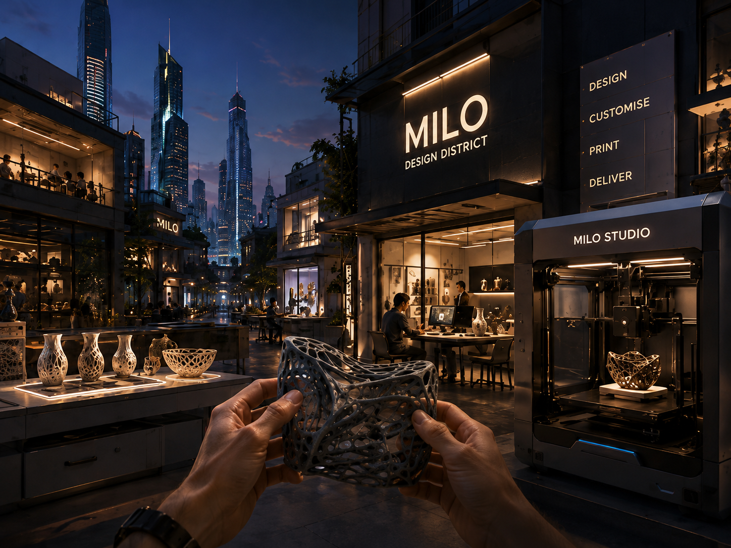 Milo's World financial literacy and business environment